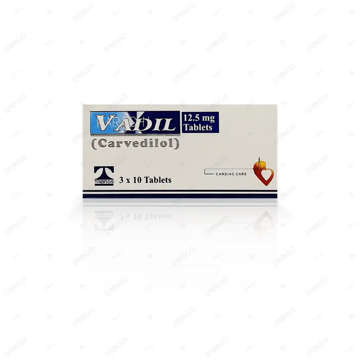 Picture of Vadil 12.5mg Tab 10x3s